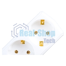 Удлинитель 3х5 м с заземл. 10А 250В У03 GENERICA 2P+PE 3х1 кв.мм IEK WYP10-10-03-05-Z-G