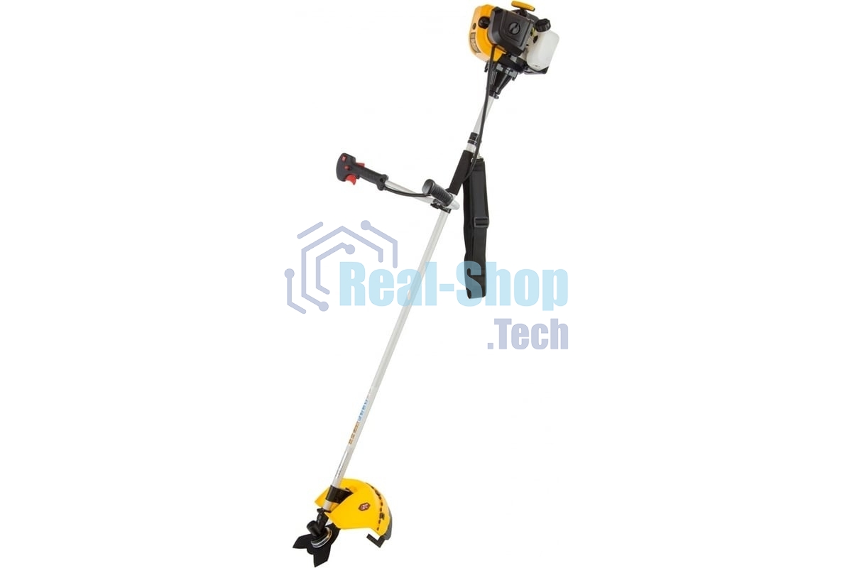 Триммер бензиновый Denzel DT 52 52см 3 3 лс. неразъемная штанга состоит из 2 частей