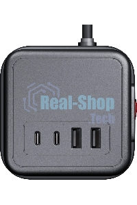 Сетевой фильтр Defender ILS 453 (3 м, 8 розеток, 2USB-A, 2USB-C)