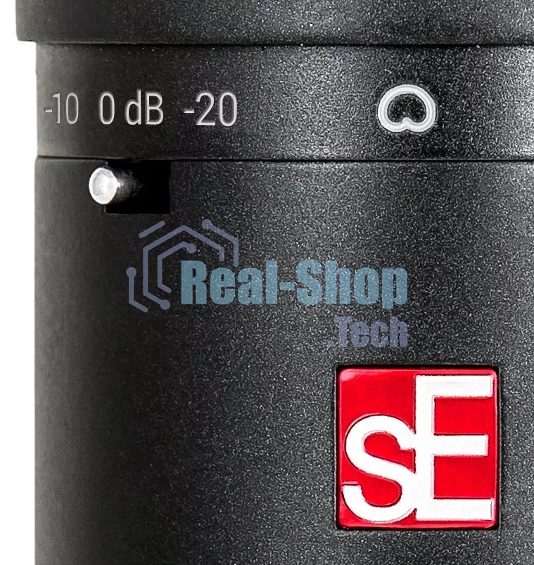 Микрофон конденсаторный sE Electronics SE 2200 20 Гц - 20 кГц, кардиоида, комплектация: металлический поп-фильтр, держатель типа паук, резьбовой переходник на микрофонную стойку
