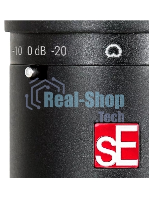 Микрофон конденсаторный sE Electronics SE 2200 20 Гц - 20 кГц, кардиоида, комплектация: металлический поп-фильтр, держатель типа паук, резьбовой переходник на микрофонную стойку