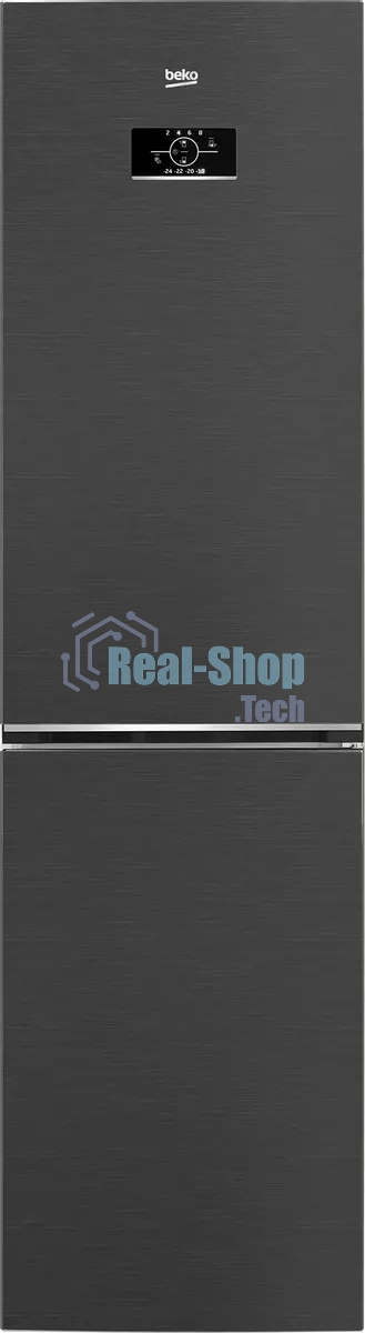 Холодильник Beko B3R0CNK332HXBR черный сапфир двухкамерный 200/100л морозилка снизу, No Frost
