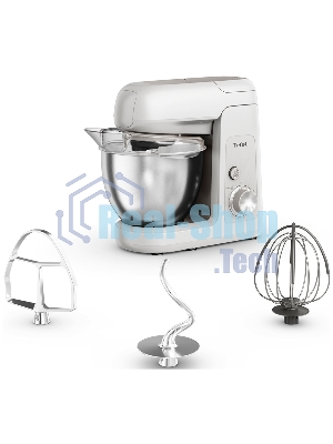 Кухонная машина Tefal Bake Partner QB520B38, серый/серебристый
