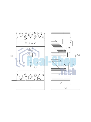 Выключатель автоматический MGS160 3P 100-125A 36kA YON MGS160N-3TAMF0125