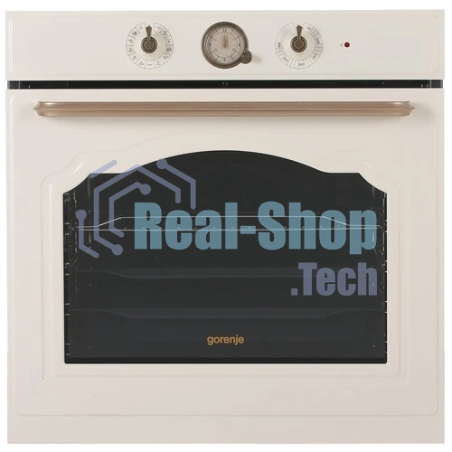 Духовой шкаф электрический Gorenje BOS67371CLI бежевый, встраиваемый