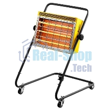 Обогреватель инфракрасный Ballu BIH-LM-3.0 желтый, кварцевый, 3000 Вт, 30 м2