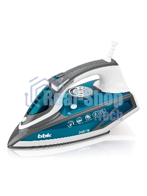 Утюг BBK ISE-2402 синий, 2400 Вт, 40 г/мин, 140 г/мин, 450 мл