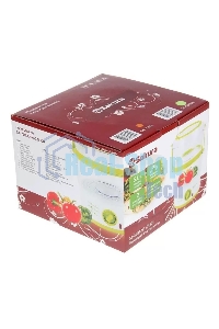 Пароварка электрическая Sakura SA-7213GR 2ч (5,0л) 500Вт бел/зел