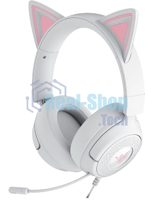 Гарнитура Razer Kraken Kitty V3 X белый, проводная, 3.5 мм