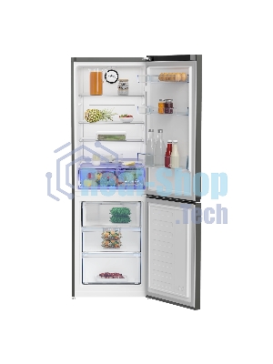 Холодильник Beko B1RCNK362G серый двухкамерный 220/100л морозилка снизу, No Frost