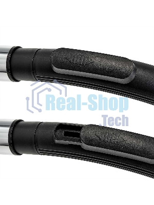 Пылесос Delta LUX DL-0848 черный/красный, 400/2200 Вт, уборка сухая, пылесборник мешок 3,5 л