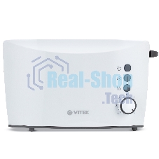 Тостер Vitek VT-7166 (MC) белый/серый