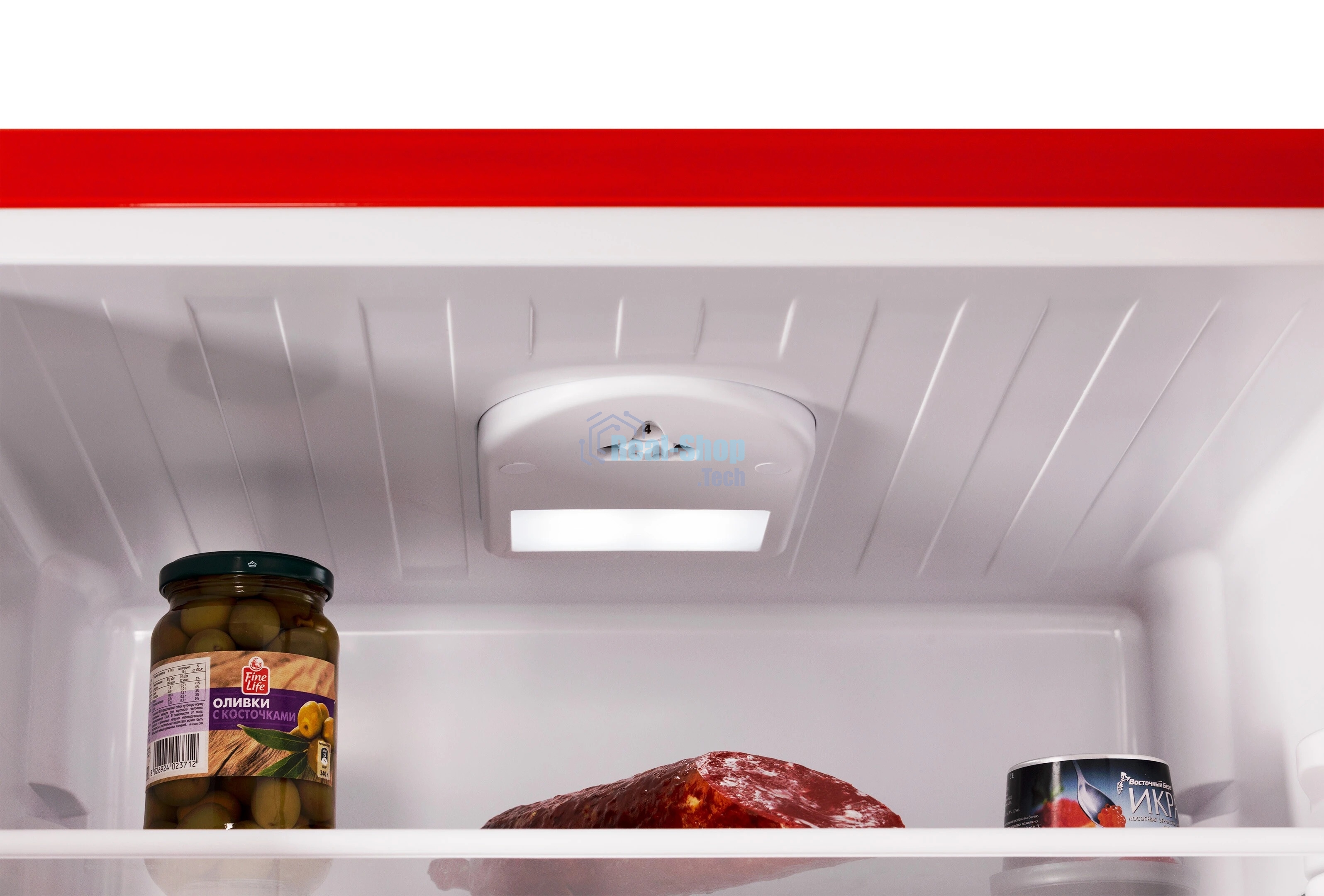 Холодильник Nordfrost NRB 164NF R красный двухкамерный 238/105 л морозилка снизу