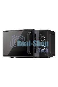 Микроволновая печь Centek CT-1550 черный, 20 л, 700 Вт, переключатели - поворотный механизм