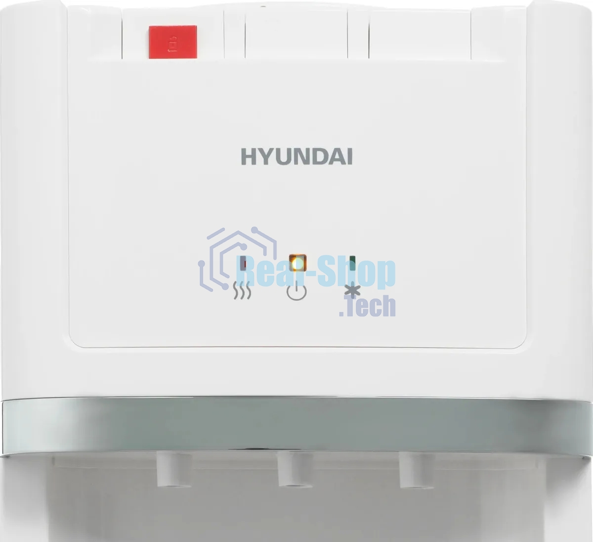 Кулер Hyundai H-WD3406E напольный электронный белый