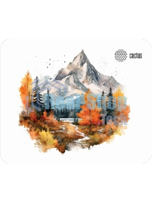Коврик для мыши Cactus Autumn mountains 220x180x2мм (CS-MP-P10XS)