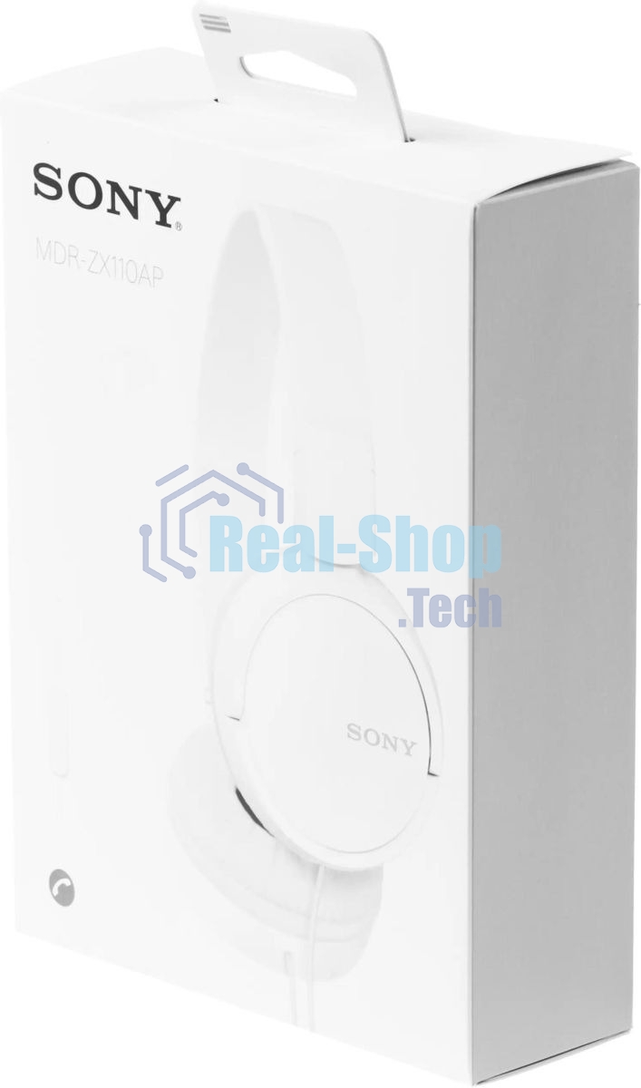 Наушники Sony MDR-ZX110APW белый