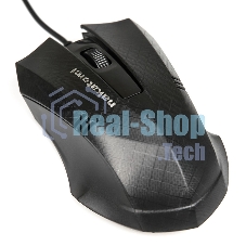 Мышь проводная Nakatomi MON-04U черный, 800 dpi, USB, кнопки - 3