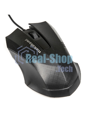 Мышь проводная Nakatomi MON-04U черный, 800 dpi, USB, кнопки - 3