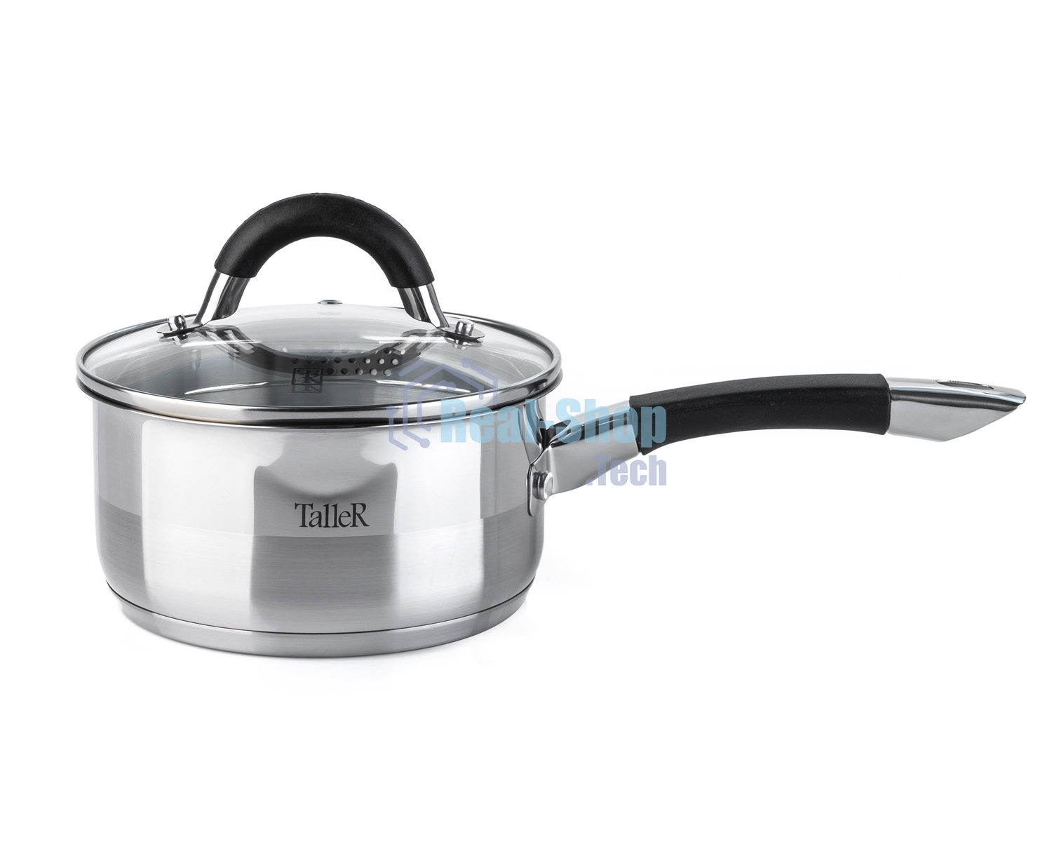 Ковш TalleR TR-17191 с крышкой, 16х8 см (1.5 л).