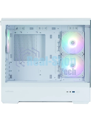 Компьютерный корпус ZALMAN P30 V2, MATX, белый, WINDOW, 2x3.5