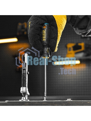 Отвертка Denzel SL3х100 мм, S2, 3к рукоятка