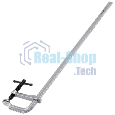 Струбцина Denzel F-образная, 100x600 мм, кованая