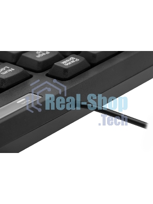 Клавиатура проводная Defender Concept HB-164, USB, черный