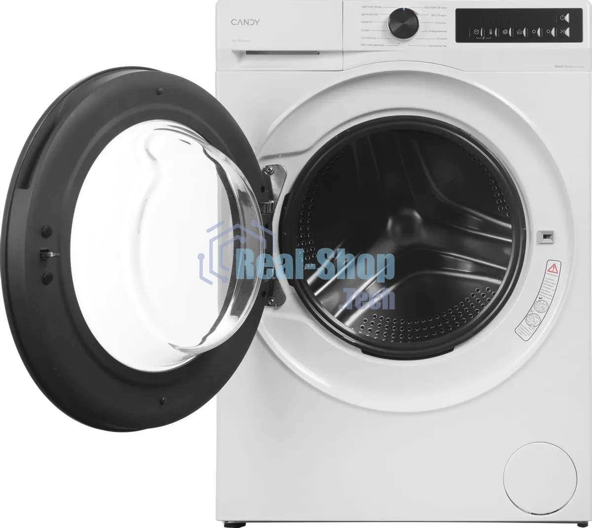 Стиральная машина Candy C33W4 07MBW-07 белый, загрузка фронтальная 7 кг, 1000 об/мин, класс A+++
