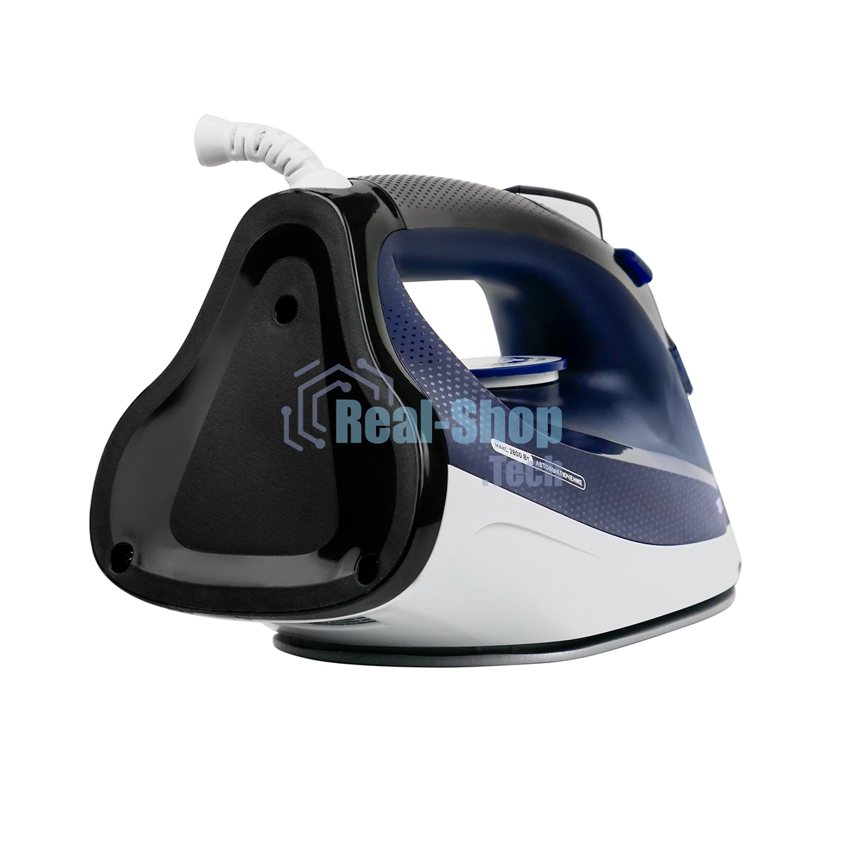 Утюг Centek CT-2308 синий, 2800 Вт, 60 г/мин, 190 г/мин, 300 мл