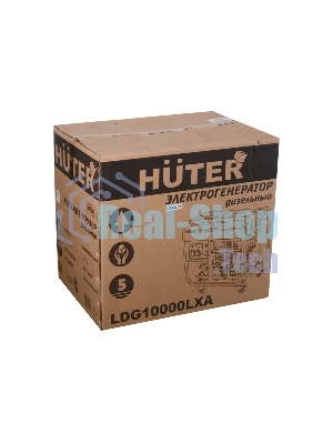 Электрогенератор дизельный Huter LDG 10000LXА, 8.5 кВт, 82 дБ, 124.8 кг