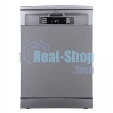 Посудомоечная машина Бирюса DWF-614/6 M, серый, 59.8 см, 14 компл., 49 дБ, класс A++