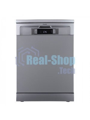Посудомоечная машина Бирюса DWF-614/6 M, серый, 59.8 см, 14 компл., 49 дБ, класс A++