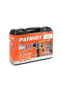 Перфоратор Аккумуляторный Бесщеточный Patriot RH 210Li UES, 1,7Дж, 0-1400об/мин., 0-4500уд/мин. (без аккумулятора и зарядного устройства)