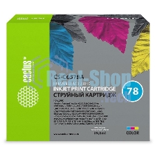 Картридж струйный Cactus CS-C6578A №78 цветной (39 мл)для HP DeskJet 900/1220C