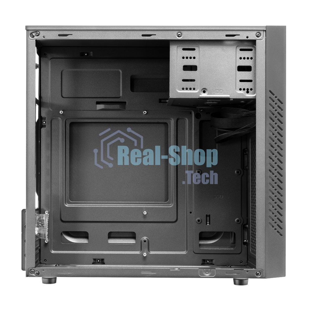 Компьютерный корпус Ginzzu D350 2хUSB 2.0,AU RGb w/o PSU