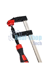 Струбцина F-образная усиленная Deli DL110515Z 150x50 мм, макс. усилие зажима 2000N, резьба 12мм