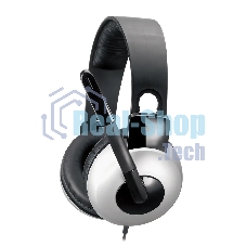Гарнитура Genius HS-05A серый-чёрный, проводная, 3.5 мм