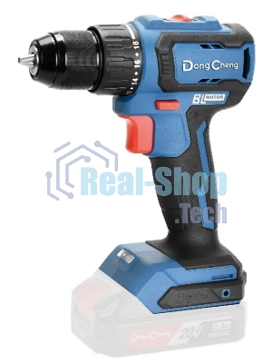 Дрель-шуруповерт DongCheng DCJZ2040, 20 В, 0 Ач, 45 Нм, бесщеточный