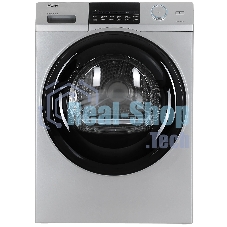 Сушильная машина Haier HD90-A2959S серый/черный, 9 кг, сушка - тепловой насос, программ - 12, 59.5 x 84.5 x 60 см