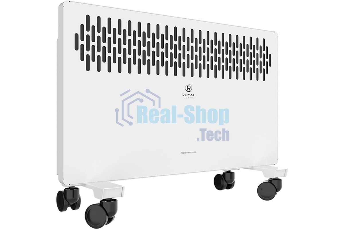 Конвектор Royal Clima REC-FR1500M белый, 1500 Вт, 20 м2, термостат