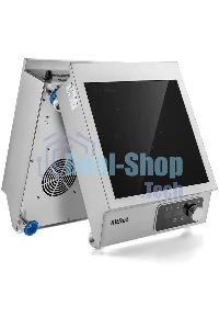 Плита настольная индукционная Kitfort КТ-143 серебристый/черный стеклокерамика (настольная)