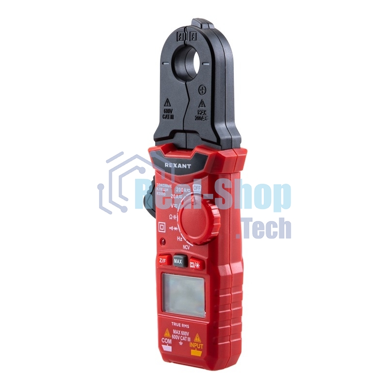 Токовые клещи Rexant R200D