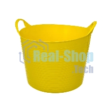 Ведро Сибртех гибкое сверхпрочное 40 л, желтый