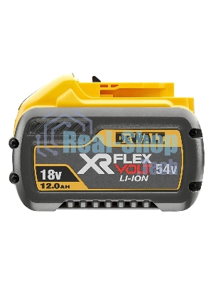 Аккумулятор DeWalt DCB548-XJ 54 В XR FLEXVOLT Li-Ion, нарпяжение: 18 и 54 В, 12.0 А·ч, XR 18.0 В