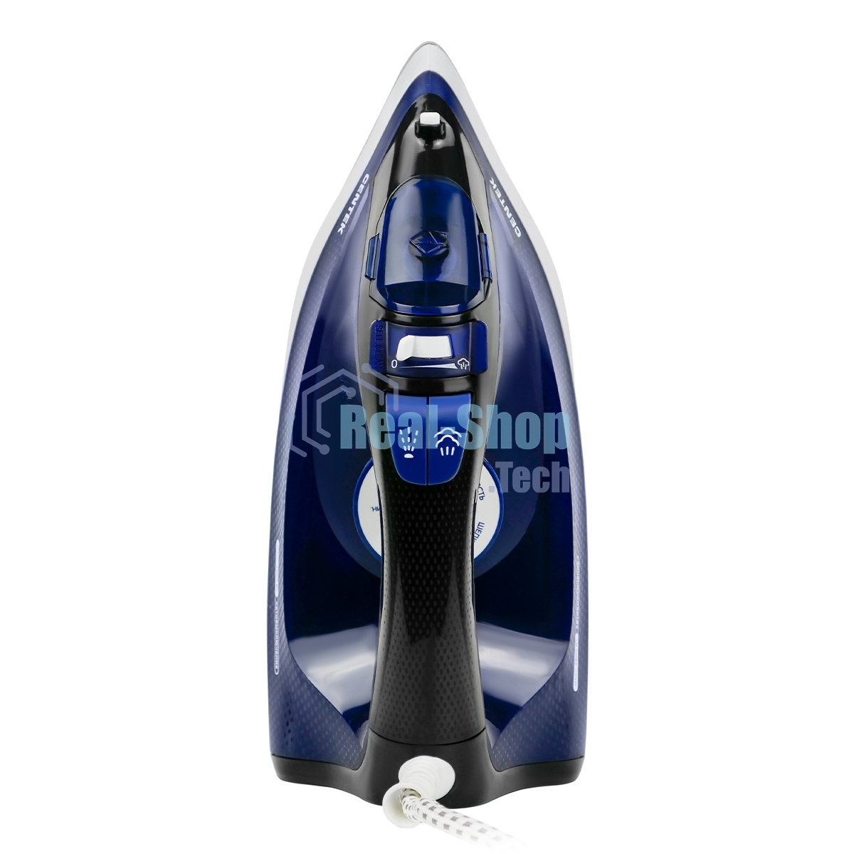 Утюг Centek CT-2308 синий, 2800 Вт, 60 г/мин, 190 г/мин, 300 мл