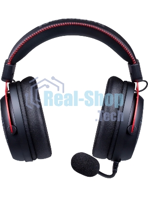 Гарнитура Redragon Diomedes чёрный/красный, проводная, USB / mini jack 3.5 мм