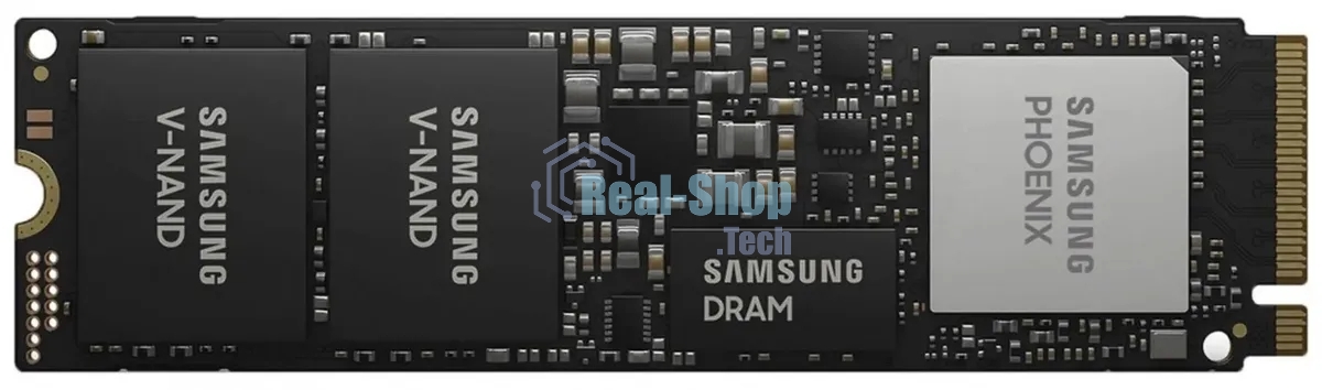 Накопитель SSD Samsung PM9A1, 1000Gb, M.2 2280, PCIe 4.0 x4, NVMe, R/W 7000/5100