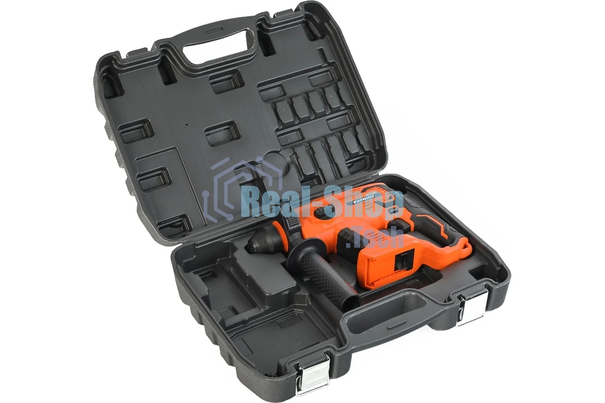 Перфоратор Аккумуляторный Бесщеточный Patriot RH 210Li UES, 1,7Дж, 0-1400об/мин., 0-4500уд/мин. (без аккумулятора и зарядного устройства)