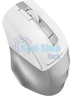 Мышь беспроводная A4Tech Fstyler FG45CS Air2 белый/серебристый, 2000 dpi, радиоканал, USB, кнопки - 7